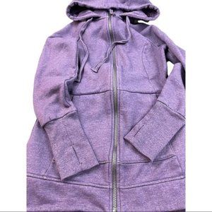 Mondetta Zipper Hoodie Womans Purple Size XS